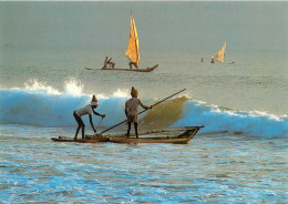 INDE MADRAS Ancienne Planche à Voile Windsurf Board  (scan Recto-verso) QQ 1157 - India