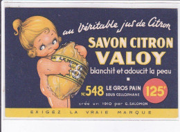 PUBLICITE : Le Savon Citron Valoy (illustrée Par Béatrice Mallet) -  Très Bon état - Publicité