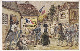 Publicité Pour Les Lampes Z Patriotisme Alsace  Guerre 1914 Nationalisme Soutenez Industrie Française - Autres & Non Classés