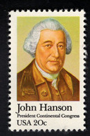 207000059 1981 SCOTT 1941 (XX) POSTFRIS MINT NEVER HINGED  - JOHN HANSON - FIRST PRESIDENT CONTINENTAL CONGRESS - Nuevos