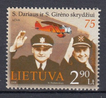 LITHUANIA 2008 Transatlantic Fly Darius Girenas MNH(**) Mi 980 #Lt934 - Lithuania