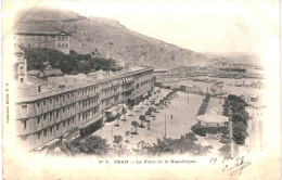 CPA Carte Postale Algérie  Oran Place De La République  1902 VM80592 - Oran