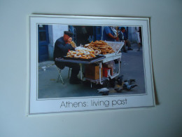 GREECE   POSTCARDS ATHENS LIVING PAST ΚΟΥΛΟΥΡΑΣ    MORE  PURHASES 10%  DISSCOUNT - Griechenland