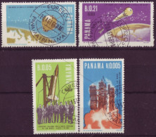 Amérique - Panama - Space - 4  Timbres Différents - 7303 - Panama