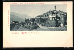 AK Berchtesgaden, An Der Hotel-Pension Moritz  - Berchtesgaden
