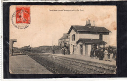 DOMFRONT EN CHAMPAGNE (72) La Gare - Sonstige & Ohne Zuordnung