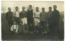 CPA 9 X 14 Isère  TULLINS  L'Espérance Tullinoise  Equipe De Football De 1926 Avec La Liste Des Noms - Tullins