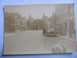 PHOTO SEPIA - CAMBRAI - PORTE DE PARIS  - ANNEES 50 - Format : 14,5 X 10 Cm - Places