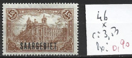 SARRE 47 * Côte 3.50 € - Unused Stamps