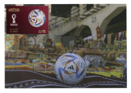 QATAR (2022) Carte Maximum Card - FIFA WORLD CUP QATAR 2022 Official Match Ball, Balón, Ballon, Football, Futbol - Qatar