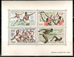 Bloc Feuillet N°2 République Centrafricaine - Jeux Olympiques De Tokyo 1964 Neuf ** - Repubblica Centroafricana