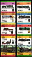 Tuvalu 228-243 Postfrisch Als 8 Paare #KP923 - Trains