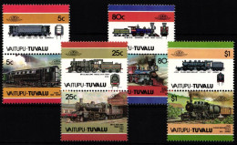 Tuvalu Vaitupu 75-82 Postfrisch Als 4 Paare #KP925 - Trains