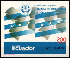 Ecuador Block 137 Postfrisch #KP952 - Equateur