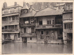 METZ  -  MOSELLE   -   (57)  -  PHOTOGRAPHIE  11 X 8 CM  -  VIEILLES  MAISONS  AU BAIN  DES  ROCHES..... - Metz