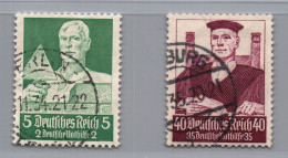 Deutsches Reich Michel Nummer 558 + 564 Gestempelt - Altri & Non Classificati