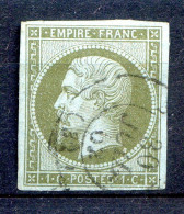 060524 FRANCE EMPIRE N° 11   Olive  TTB - 1853-1860 Napoléon III