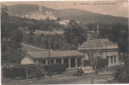 06- GRASSE - La Gare Du Funiculaire  N° 184     CPA - Grasse