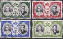 Monaco TUC 1957 YT 473 à 476 Neufs - Unused Stamps