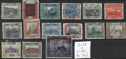 SARRE 53 à 68 * Côte 110 € - Unused Stamps