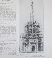 1924  BOIS LE PRETRE Inauguration De La Croix Des Carmes   Coq FEY EN HAYE - Non Classés