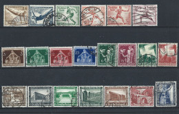 Allemagne Empire Lot 21 Tp Obl (FU) Année 1936 - Sujets Divers - Used Stamps