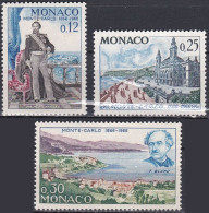 Monaco  TUC 1966 YT 690-91-92 Neufs - Ongebruikt