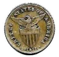 PHILIPPINES  US. Administration  20  Centavos  Eagle  KM170  Année 1911s  Ag. 0.750 - Filipinas