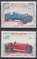 Monaco  TUC 1967 YT 708-709 Neufs - Nuovi