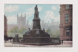 ENGLAND - Newcastle Stephensons Statue Unused Vintage Postcard - Newcastle-upon-Tyne