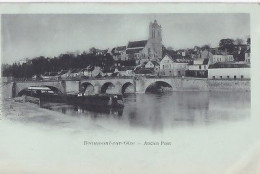 BEAUMONT SUR OISE             ANCIEN PONT   PENICHE     PRECURSEUR - Beaumont Sur Oise