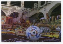 QATAR (2022) Postcard - FIFA WORLD CUP QATAR 2022 Official Match Ball, Balón, Ballon, Football, Futbol - Qatar