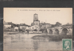 24 - SAINT ASTIER - Pont Sur L' Isle Et Ville Basse - Otros & Sin Clasificación