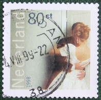 Trouwzegel GESTANST NVPH 1756 (Mi 1652); 1998 Gestempeld / USED NEDERLAND / NIEDERLANDE - Gebraucht