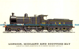R072617 London. Midland And Scottish Rly. Class 2P 4 4 0 Tender Locomotive No 32 - Andere & Zonder Classificatie