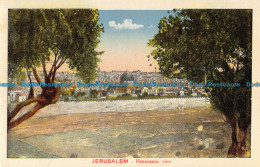 R073597 Jerusalem. Panoramic View. Trust Cairo. Postcard - Welt