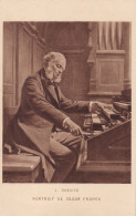 Art Card Cesar Franck Né à Liège Orgue Organ Peint Par Jeanne Rongier Née à Macon - Liège