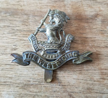 Insigne De Casquette Du Duc De Wellington (West Riding Regiment) - 1914-18