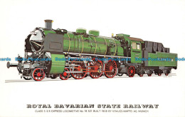 R072632 Royal Bavarian State Railway. Class S 3 6 Express Locomotive No 18 521 - Monde