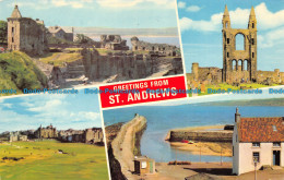 R073620 Greetings From St. Andrews. Multi View. Dennis. 1982 - Monde