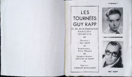 Revues - Tournées Guy Rapp - 6 Photos - 1900 - 1949