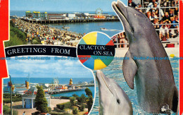 R073290 Greetings From Clacton On Sea. Multi View. Constance - Monde