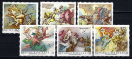 ÖSTERREICH Komplettsatz ANK-Nr. 1308 - 1313 Barocke Fresken Postfrisch - Siehe Bild - Unused Stamps