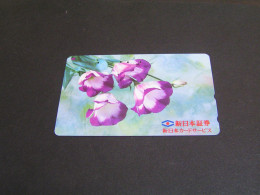 JAPAN Phonecards  Flowers .. - Flowers