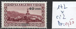 SARRE 172 * Côte 2 € - Nuovi