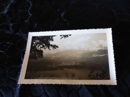 P-487 , Photo , Le Lac Du Bourget Et Aix Les Bains Pris Du Col Du Chat, Août 1936 - Places