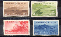 Japón Serie Nº Yvert 283/86 * - Unused Stamps