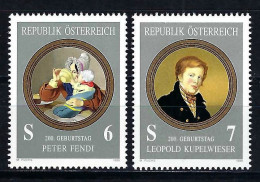 ÖSTERREICH Komplettsatz ANK-Nr. 2212 - 2213 Feni Und Kupelwieser Postfrisch - Siehe Bild - Nuevos