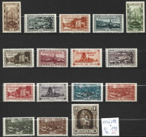 SARRE 173 à 188 * Côte 100 € - Unused Stamps