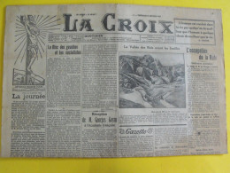 Journal La Croix Du 16 Février 1923. Occupation Ruhr - Otros & Sin Clasificación